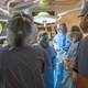 Doctors during the procedure. Photo by Cleveland Clinic
